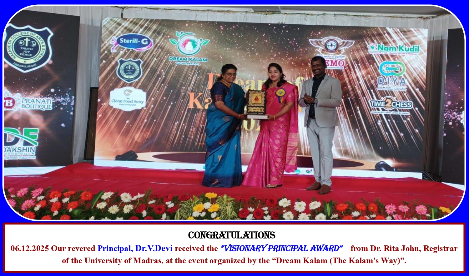 Visinary Principal Award