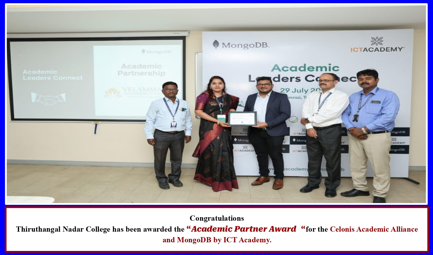 Academic Partner Award