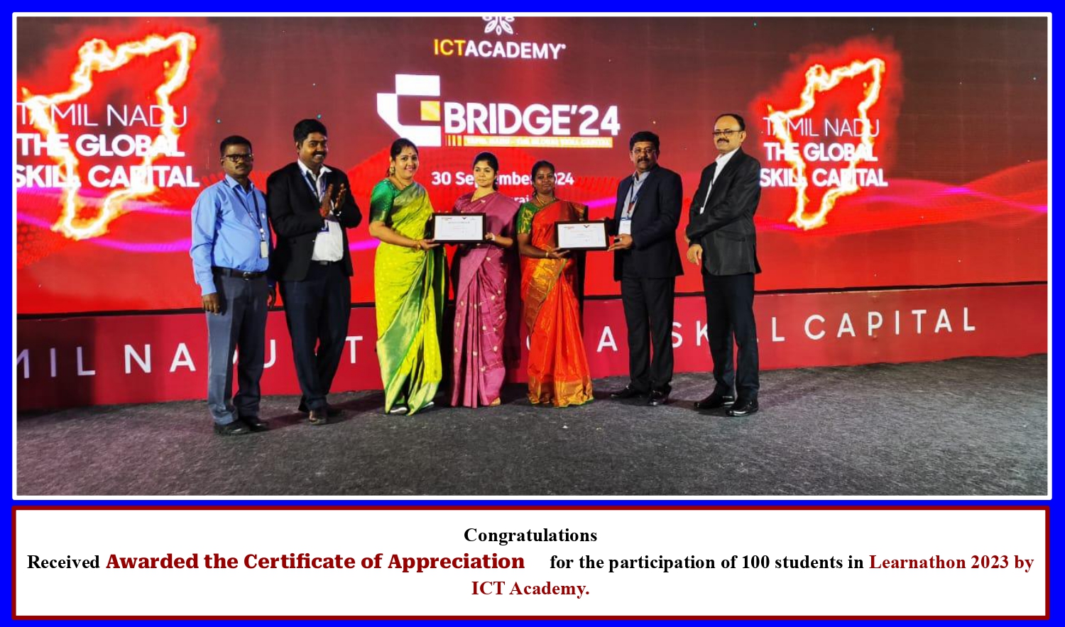 Certificate of Appreciation